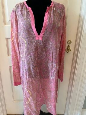 Pink Paisley Cover up